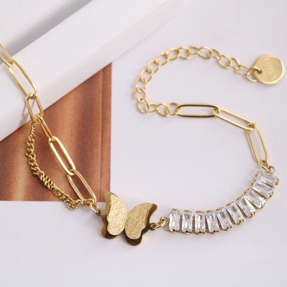 COPY - Double Layer Tennis Chain Bracelet - Picture 5 of 5